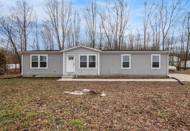 view of manufactured / mobile home