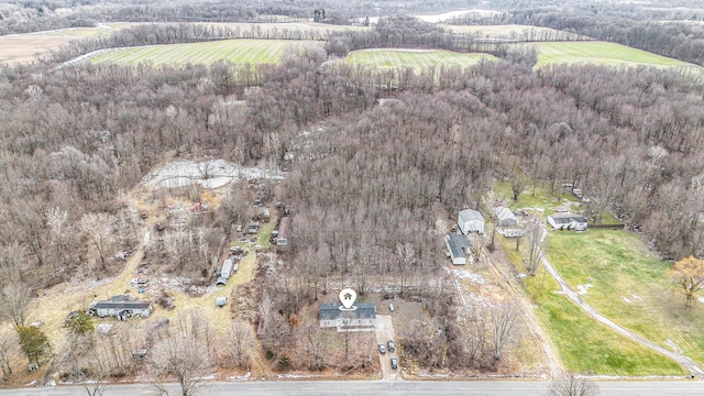 16715 Williamsville St, Vandalia, MI 49095 - bird's eye view featuring a rural view