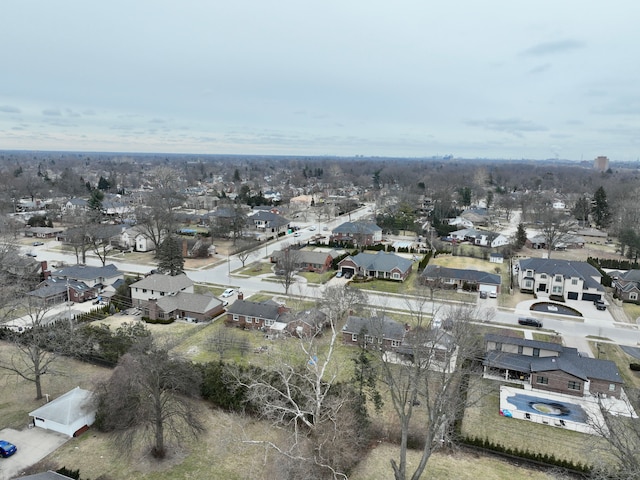 aerial view