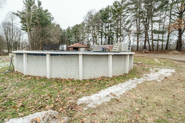 view of pool