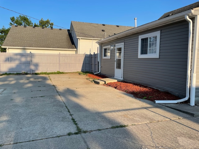 exterior space featuring a patio