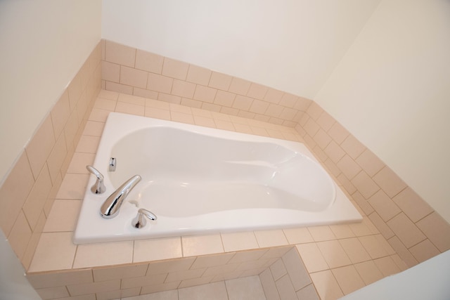 full bath featuring a garden tub