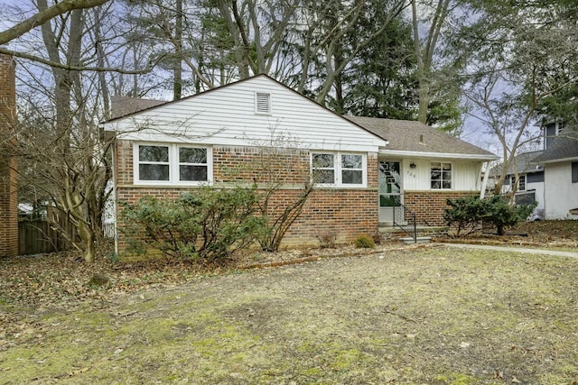 view of front of house