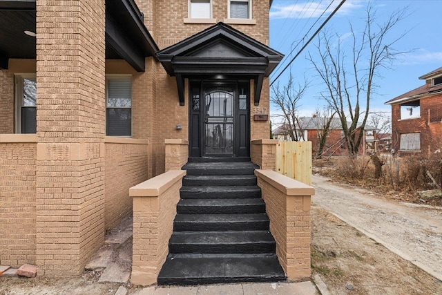 view of property entrance