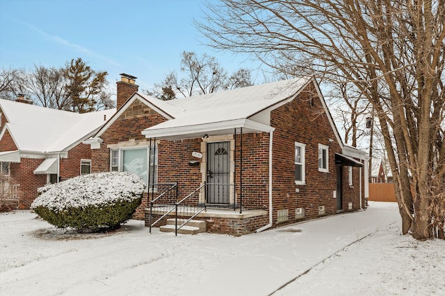 view of front of house