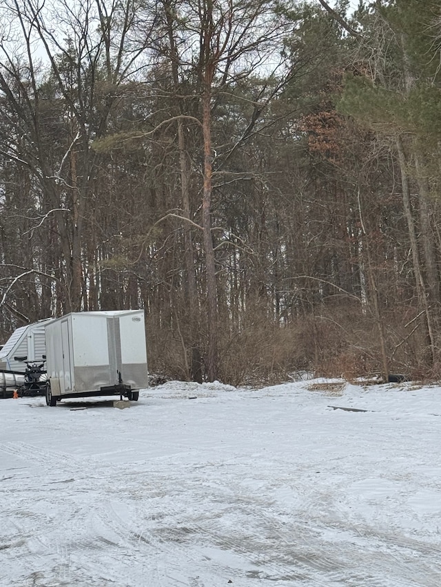 2054 Woodside Dr, Caro, MI 48723 - view of yard layered in snow