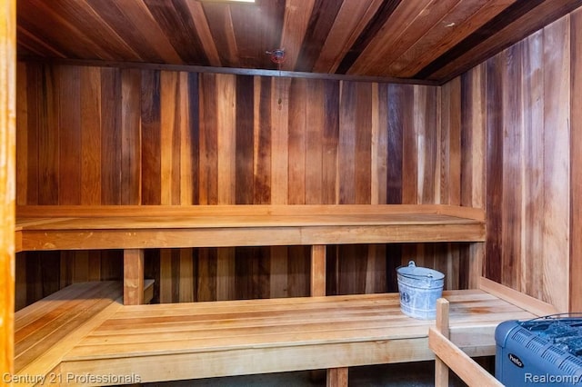 view of sauna / steam room