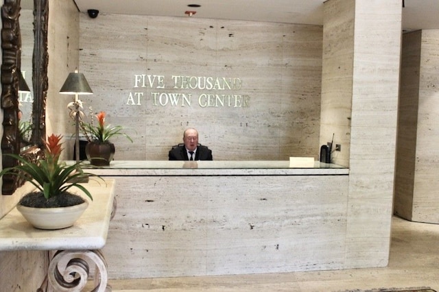 view of reception