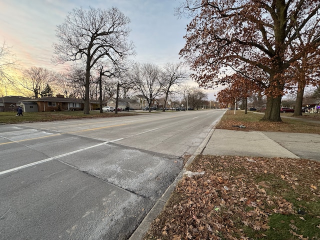 view of street