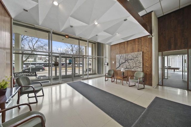 view of community lobby