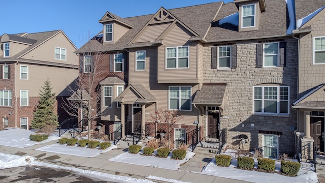 view of townhome / multi-family property