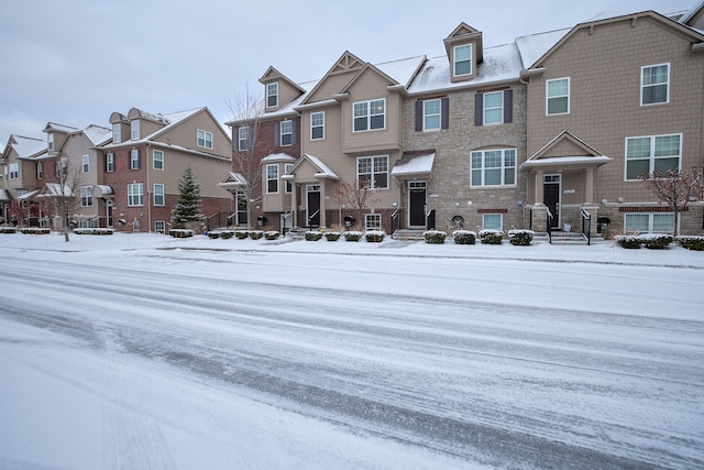 view of townhome / multi-family property