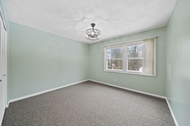 empty room featuring carpet