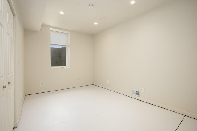 view of unfurnished room