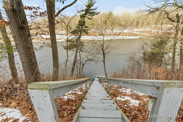 property view of water