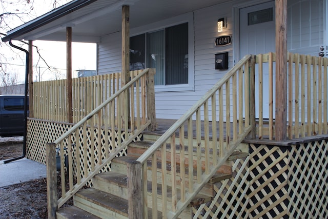 view of property entrance