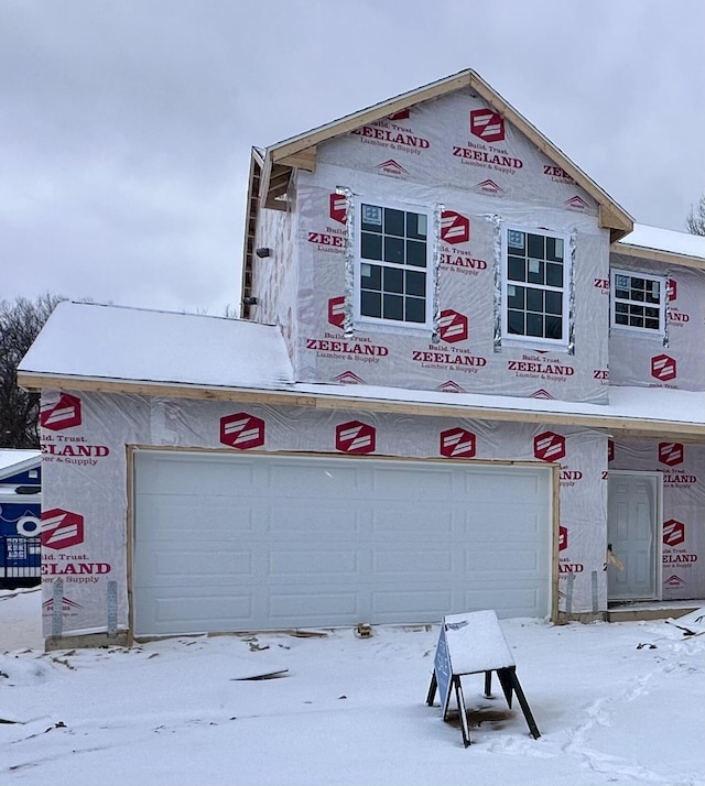 view of property in mid-construction