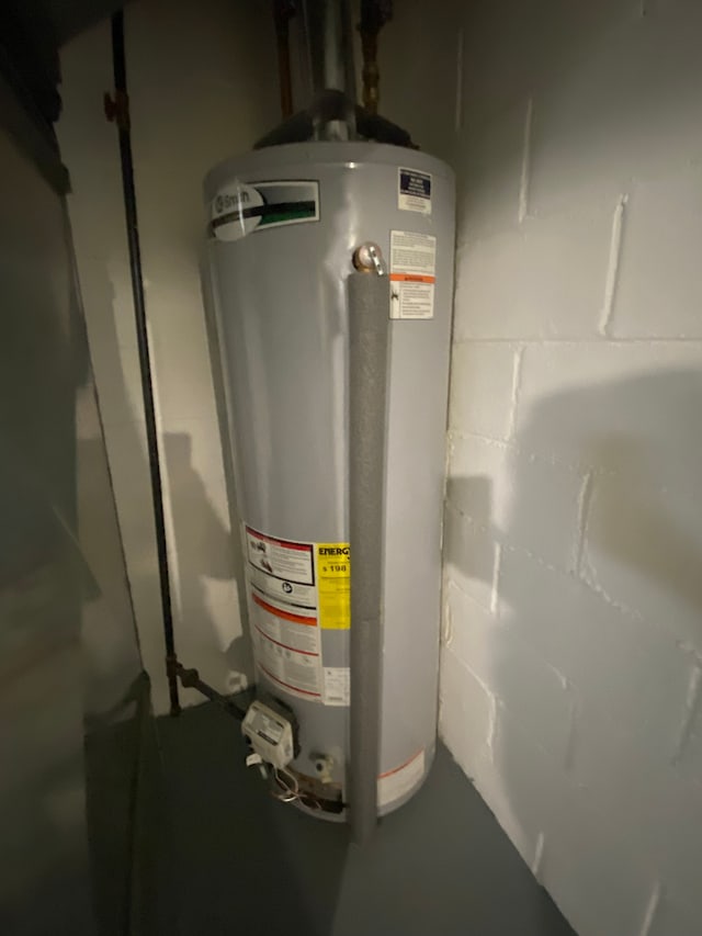 utilities with gas water heater