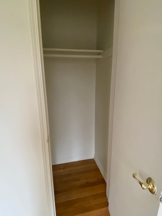 view of closet