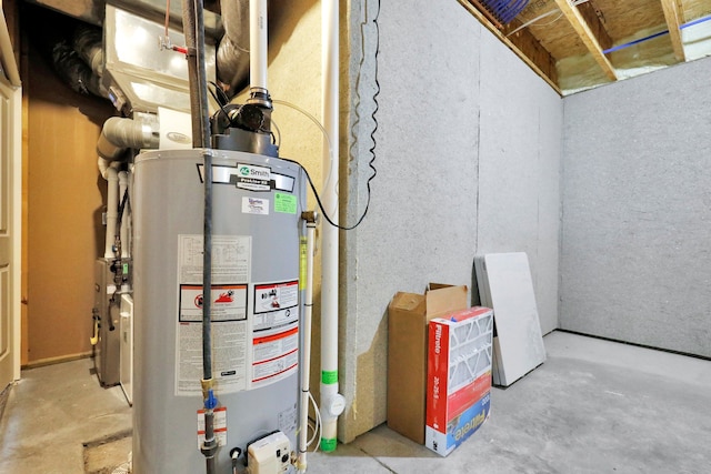 utilities with gas water heater