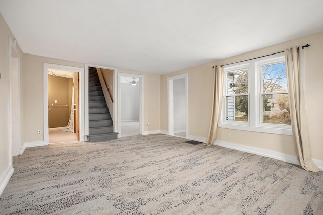 view of unfurnished living room