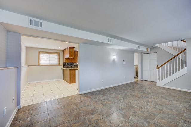 view of unfurnished living room