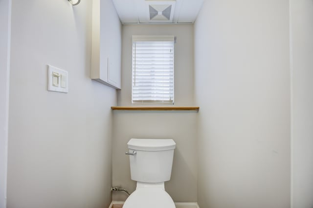 bathroom with toilet