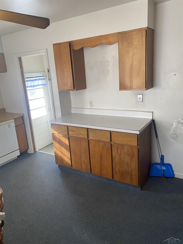 kitchen featuring dishwasher