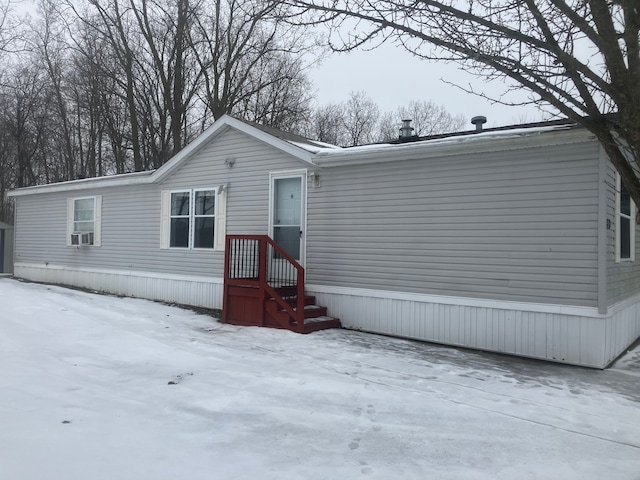 view of manufactured / mobile home