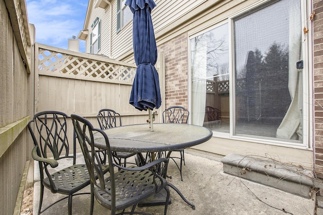 view of patio / terrace