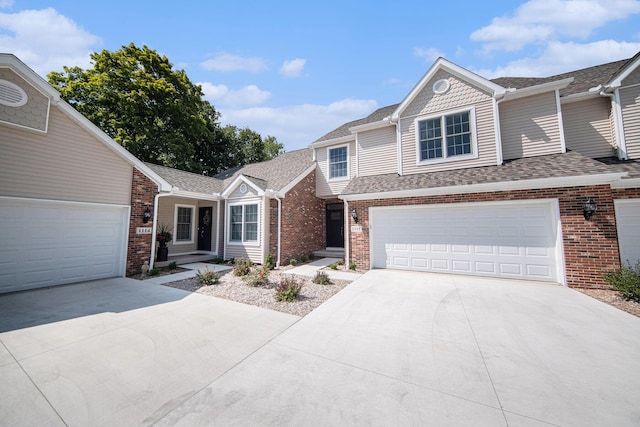 1115 Nature Trl, Manchester, MI 48158 - view of front of home with a garage