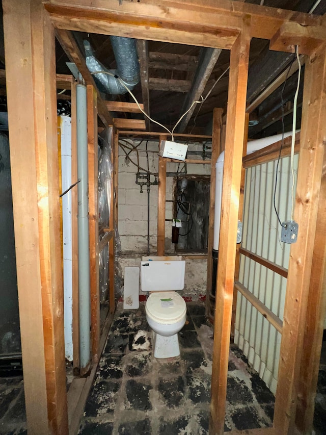 bathroom with toilet