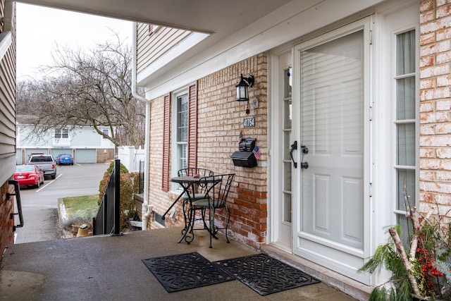 view of property entrance