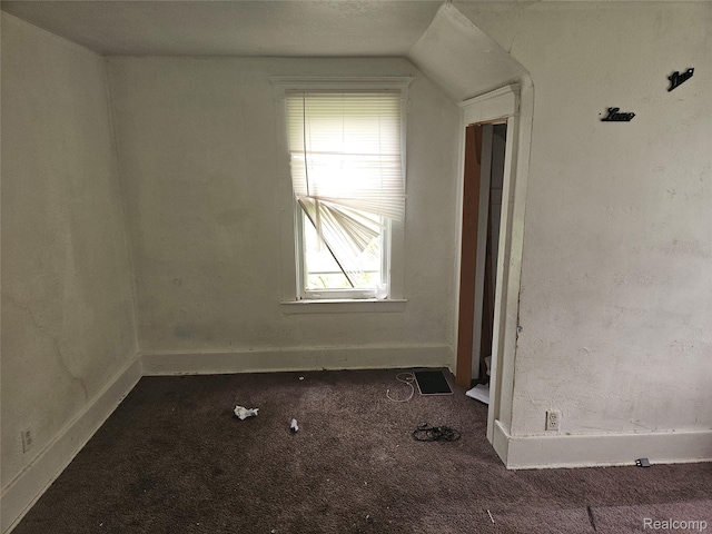 65 Portage St, Highland Park, MI 48203 - bonus room with carpet and lofted ceiling