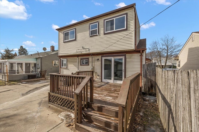 back of house featuring a patio