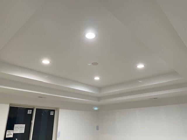 interior details featuring recessed lighting