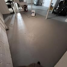 interior space featuring concrete flooring