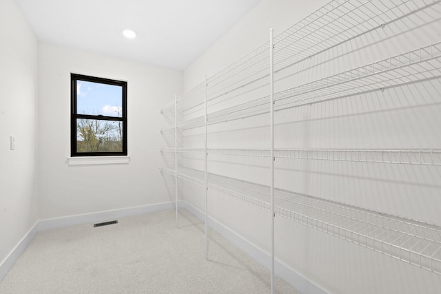 2735 Blue Bird Ln, Highland, MI 48357 - walk in closet featuring carpet floors
