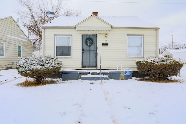 view of front of house