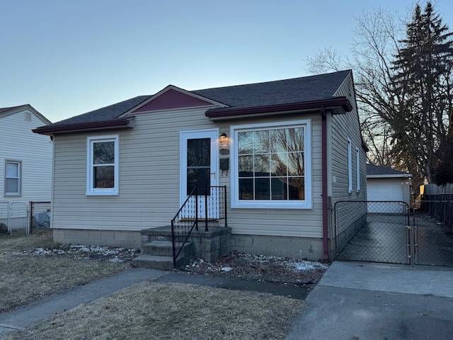 view of front of house