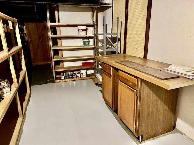 view of storage