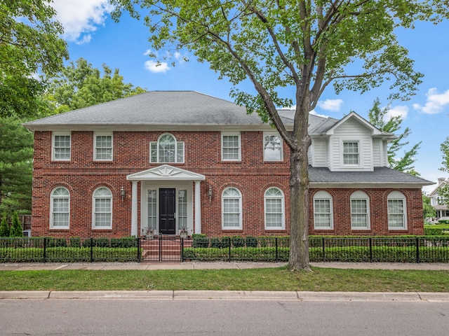 view of colonial inspired home