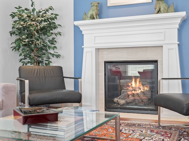 view of sitting room