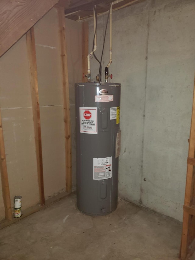 utilities with water heater