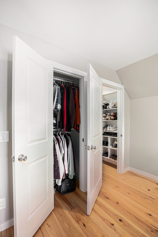 view of closet