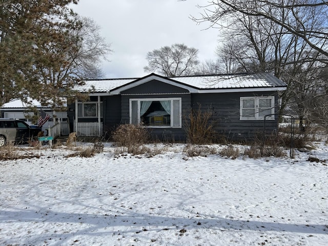 view of bungalow-style house