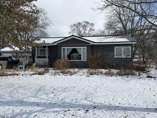 view of bungalow