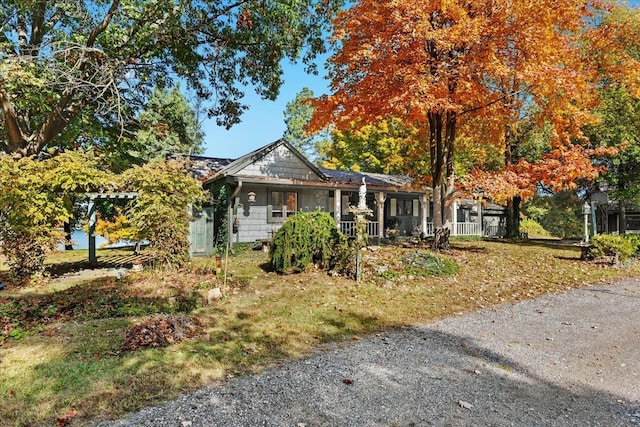 view of front of house