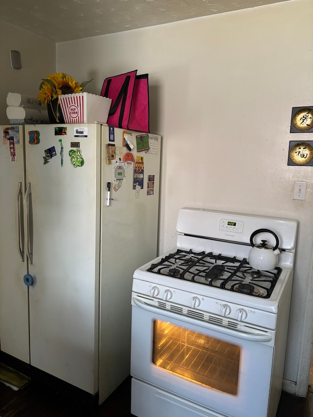 kitchen with white appliances