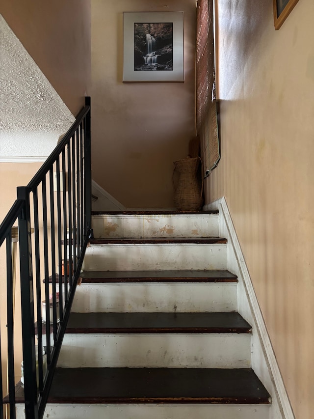 view of stairs